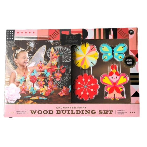 FAO Schwarz Creativity Enchanted Fairy Wood Building Set - Picture 1 of 11